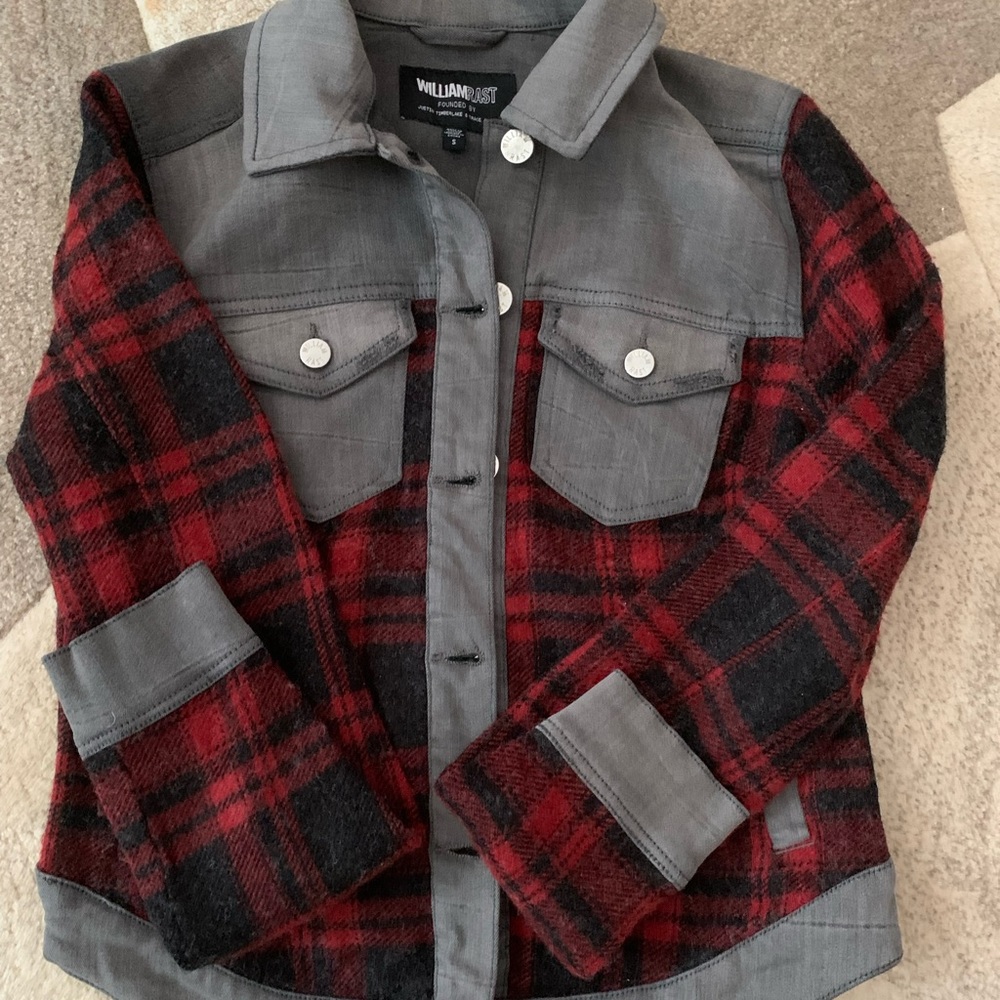 Justin Timberlake Red checkered jacket